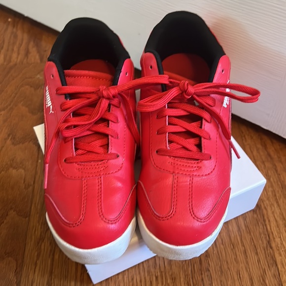 Puma Ferrari Sneakers | Red | Size 3 - Picture 2 of 4
